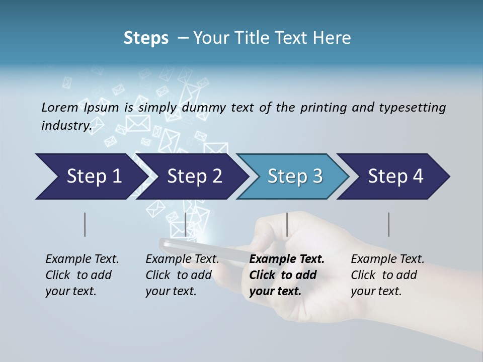 Touch Technology Internet PowerPoint Template