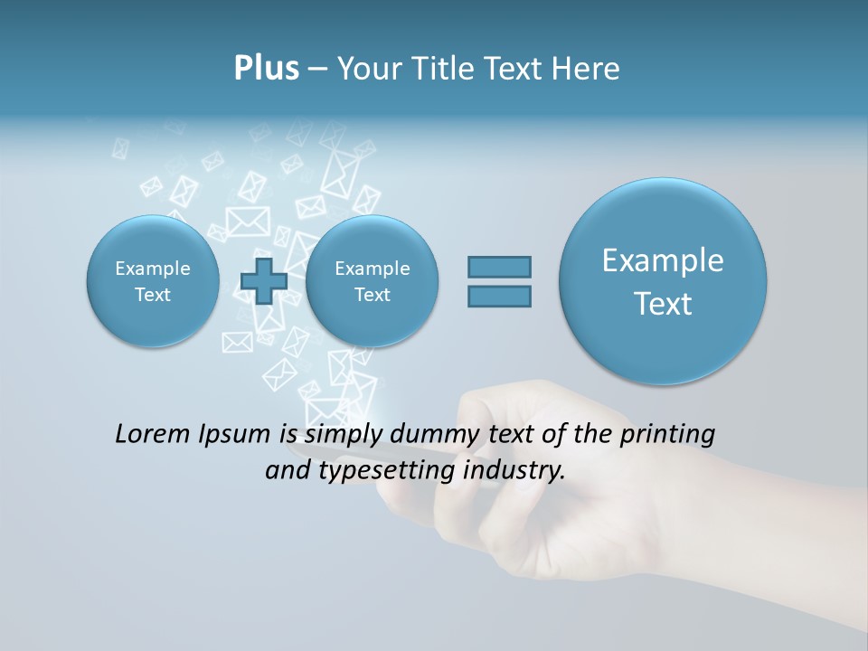 Touch Technology Internet PowerPoint Template