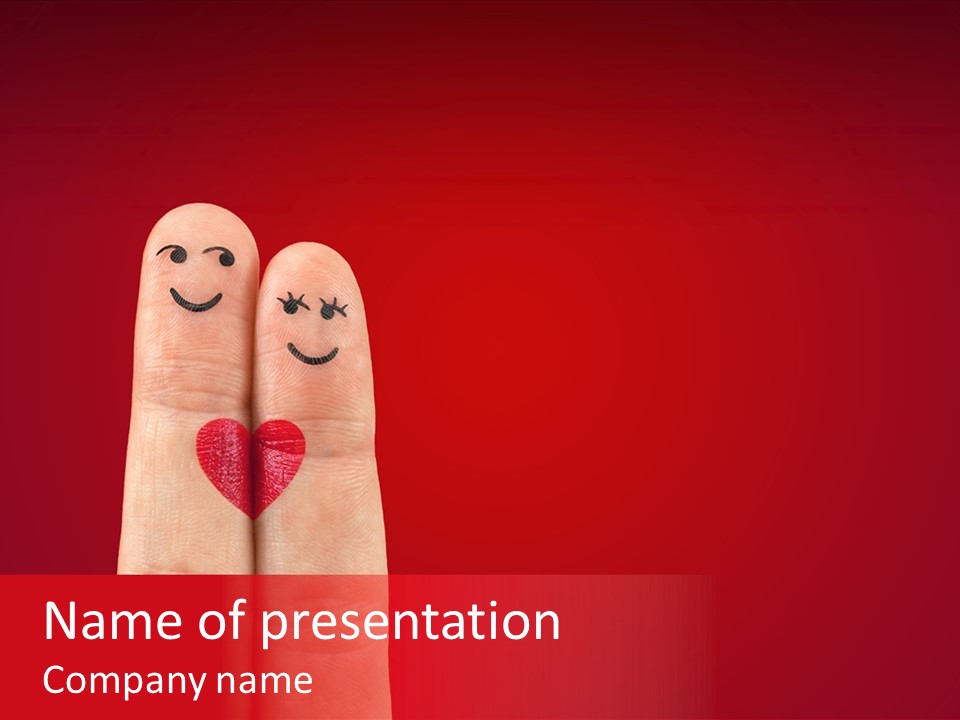 Cute Pink White PowerPoint Template