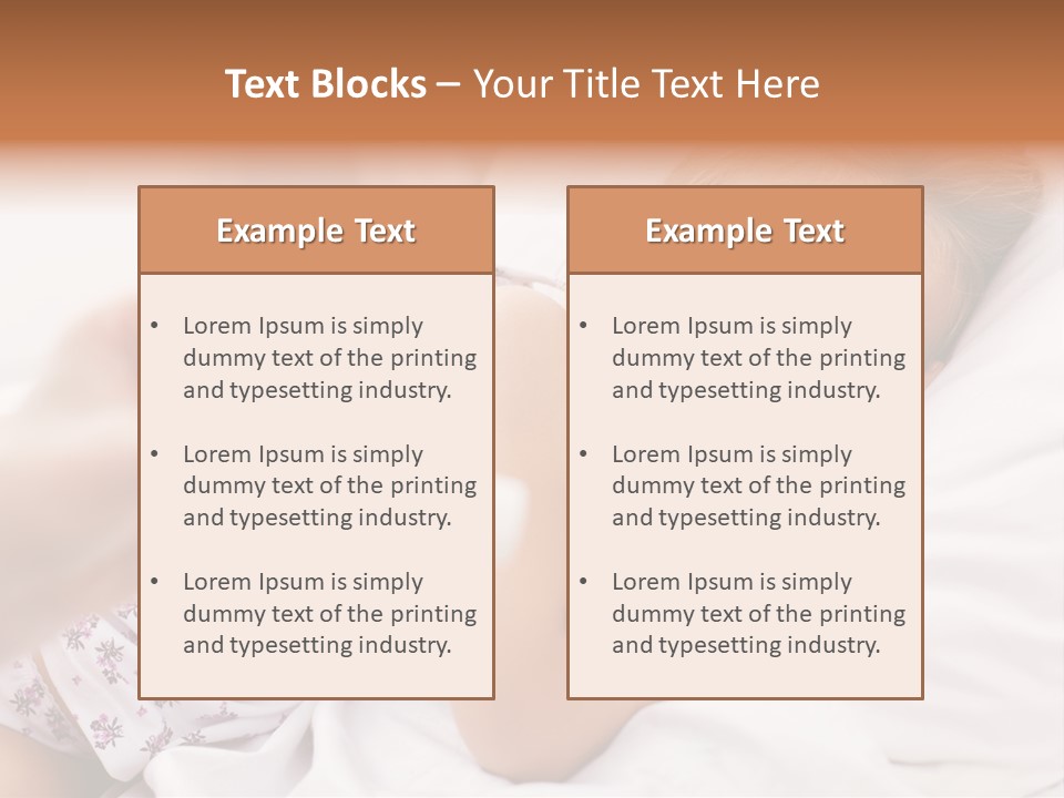 Treatment Home Therapy PowerPoint Template