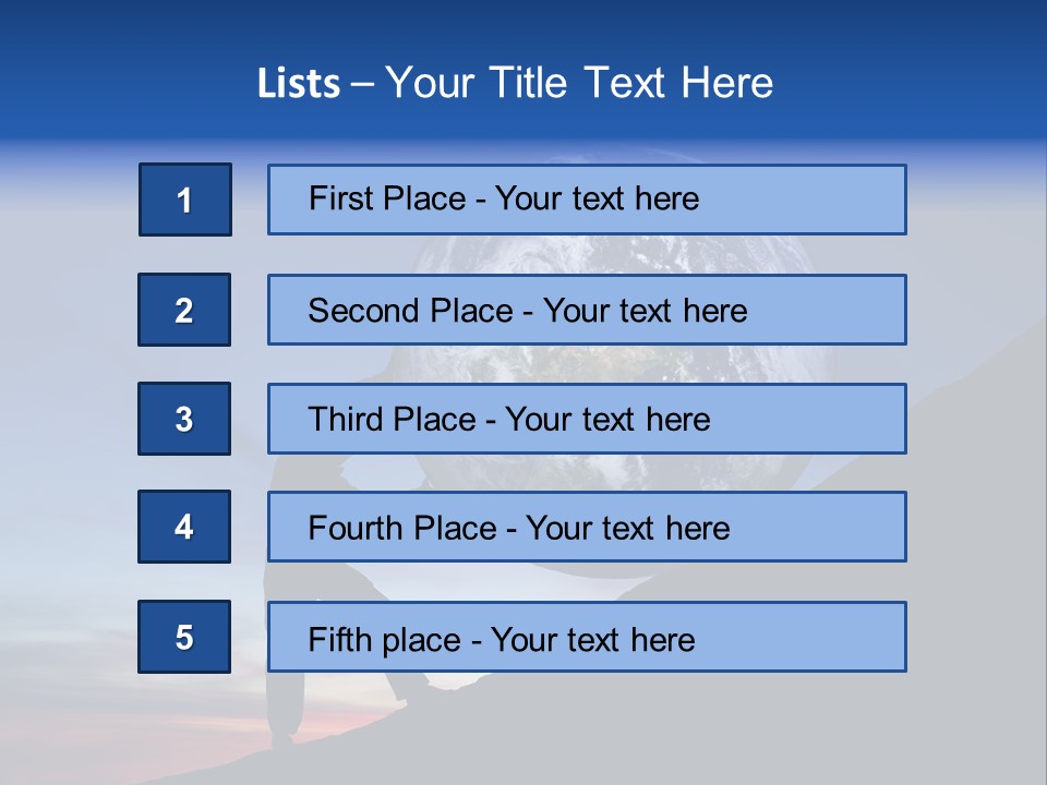 Hardworking Rock Job PowerPoint Template