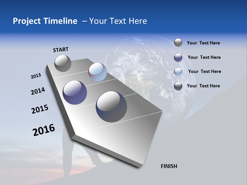 Hardworking Rock Job PowerPoint Template
