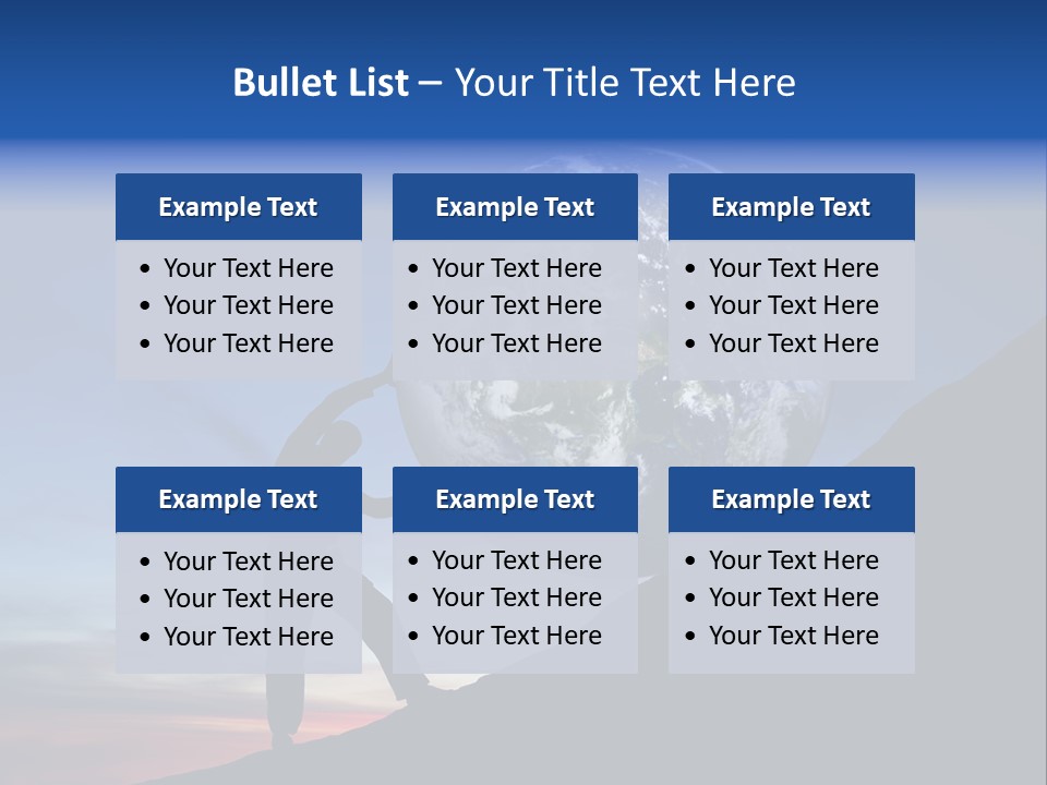Hardworking Rock Job PowerPoint Template