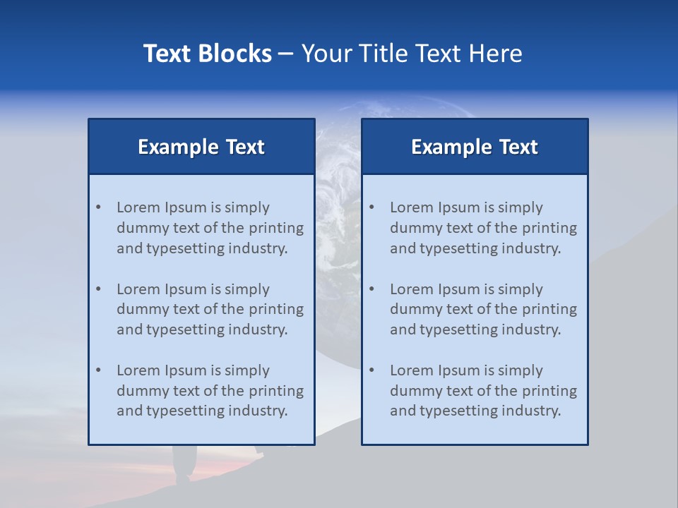 Hardworking Rock Job PowerPoint Template