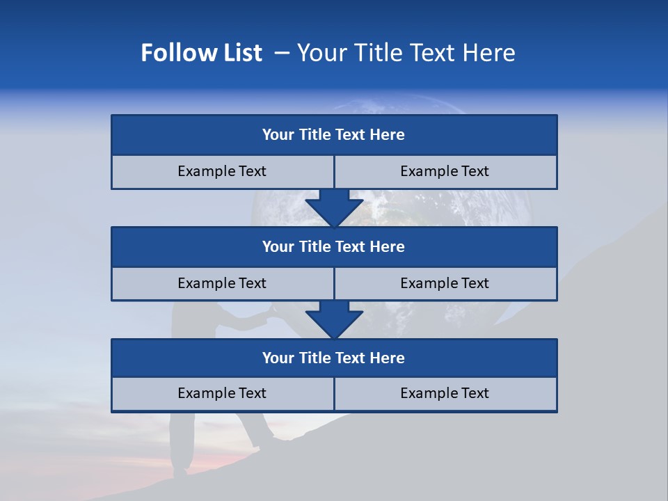 Hardworking Rock Job PowerPoint Template