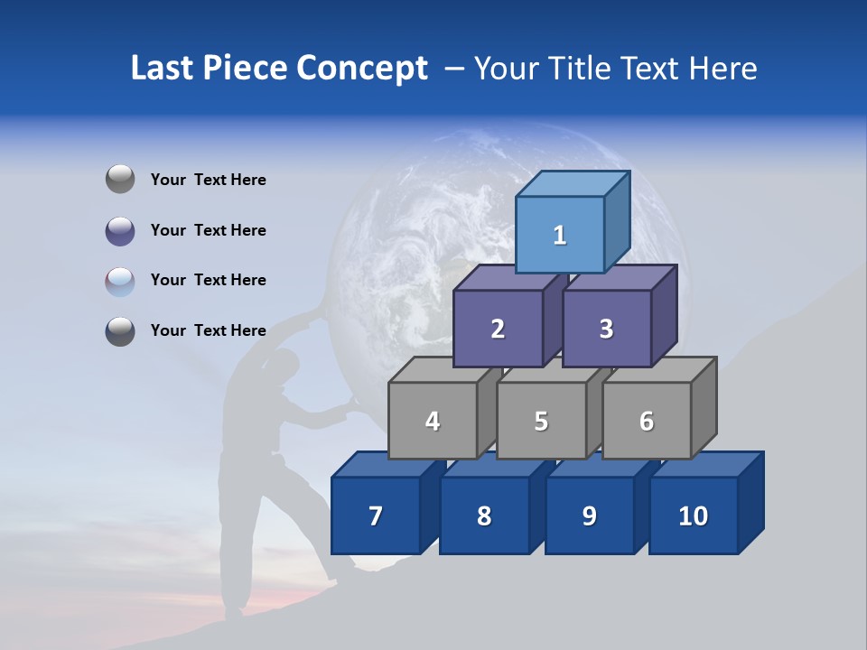 Hardworking Rock Job PowerPoint Template