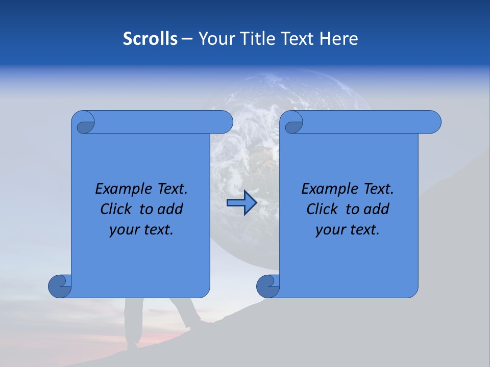 Hardworking Rock Job PowerPoint Template