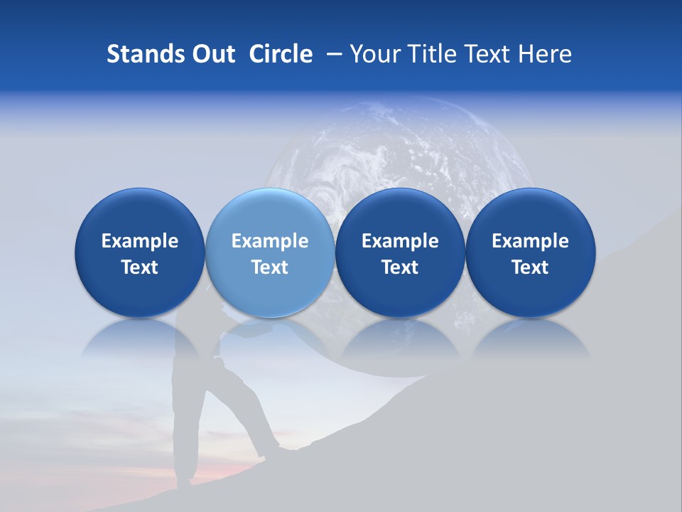 Hardworking Rock Job PowerPoint Template