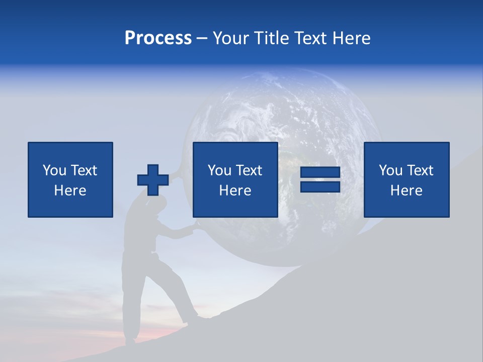 Hardworking Rock Job PowerPoint Template