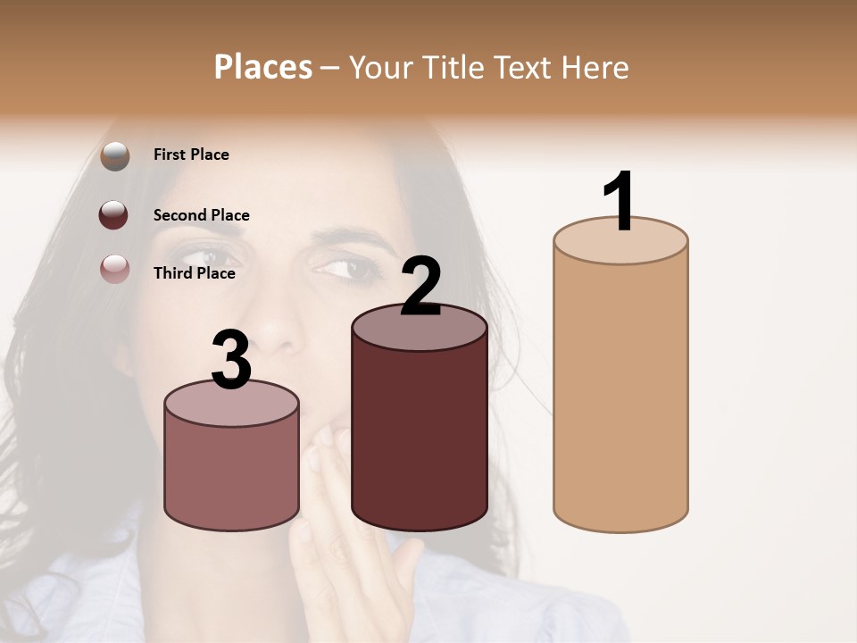 Expressing Unhappy Exhaustion PowerPoint Template