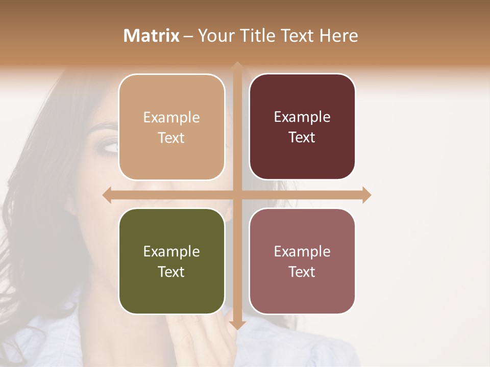 Expressing Unhappy Exhaustion PowerPoint Template
