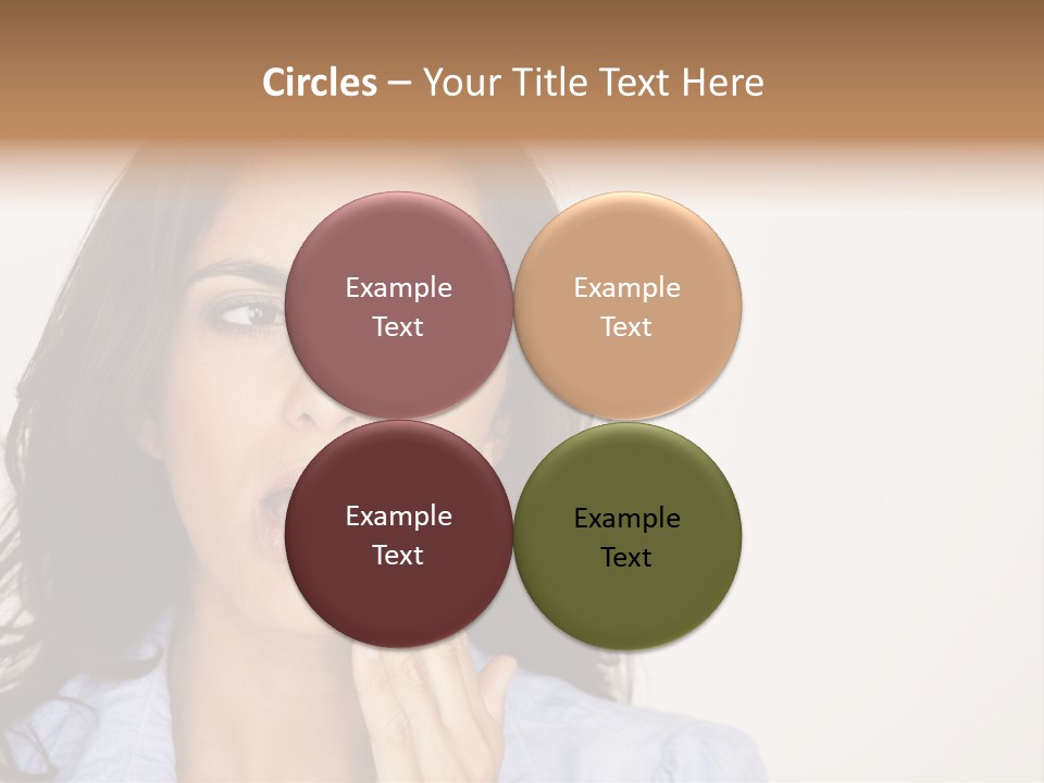 Expressing Unhappy Exhaustion PowerPoint Template