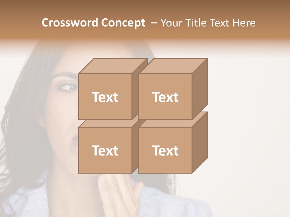 Expressing Unhappy Exhaustion PowerPoint Template