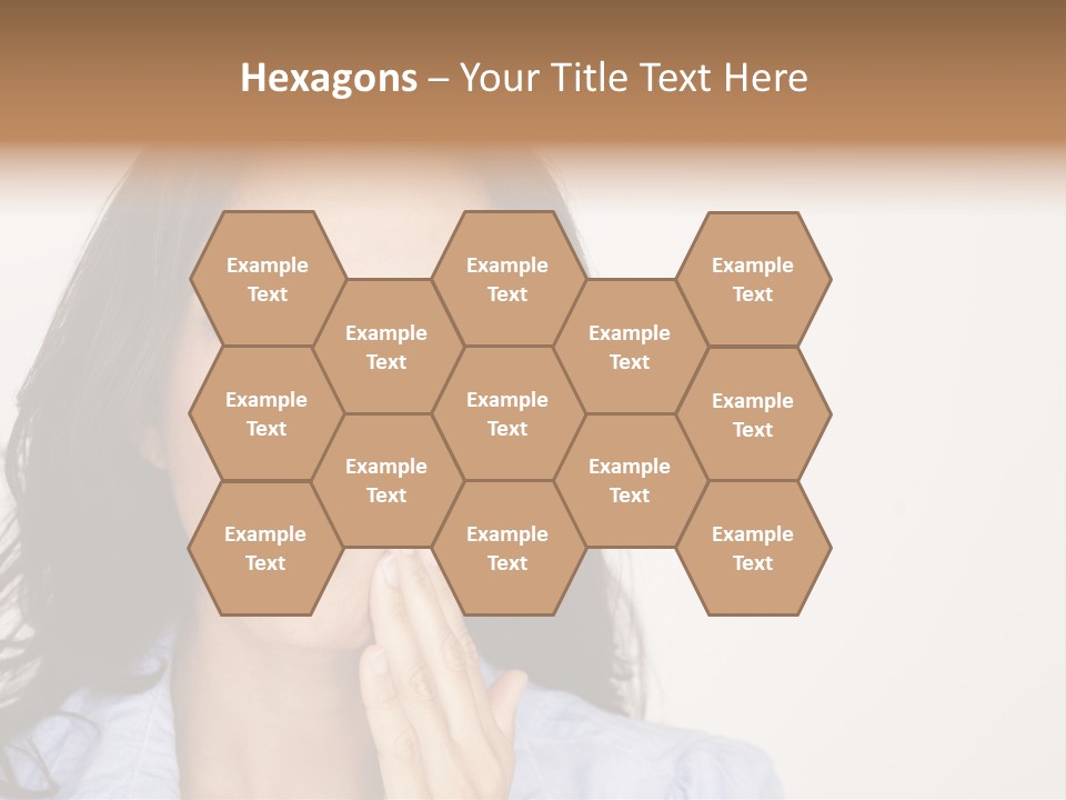 Expressing Unhappy Exhaustion PowerPoint Template