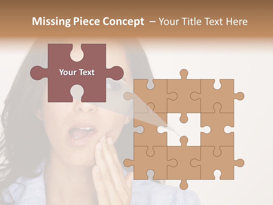 Expressing Unhappy Exhaustion PowerPoint Template