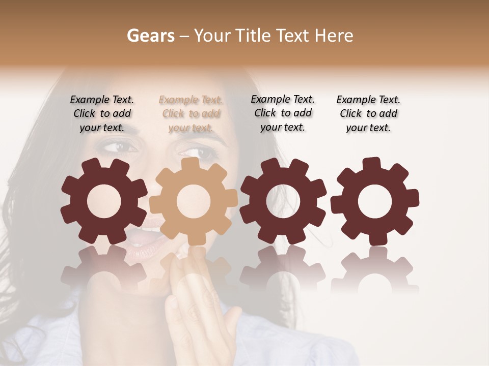 Expressing Unhappy Exhaustion PowerPoint Template