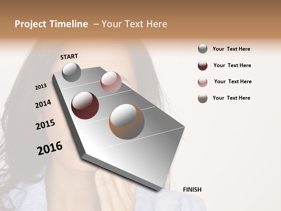 Expressing Unhappy Exhaustion PowerPoint Template