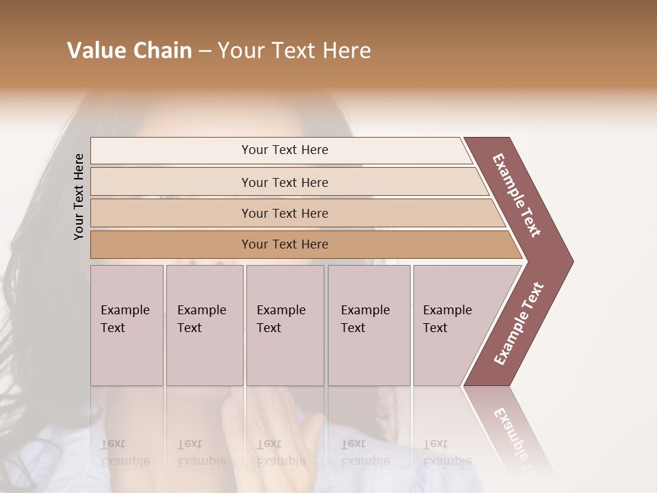 Expressing Unhappy Exhaustion PowerPoint Template