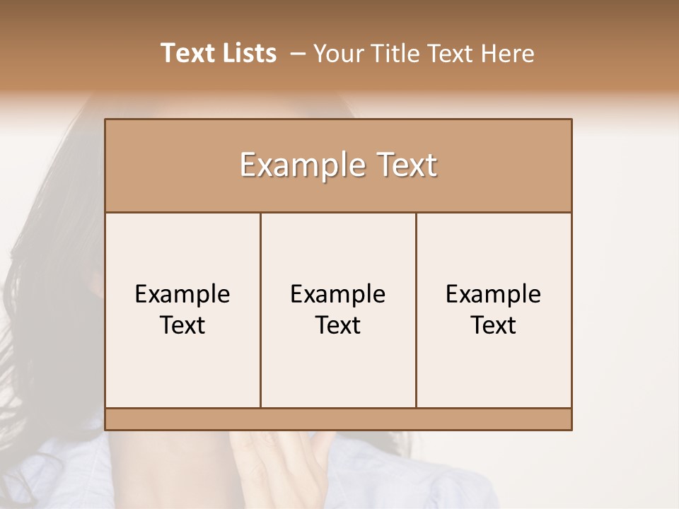 Expressing Unhappy Exhaustion PowerPoint Template