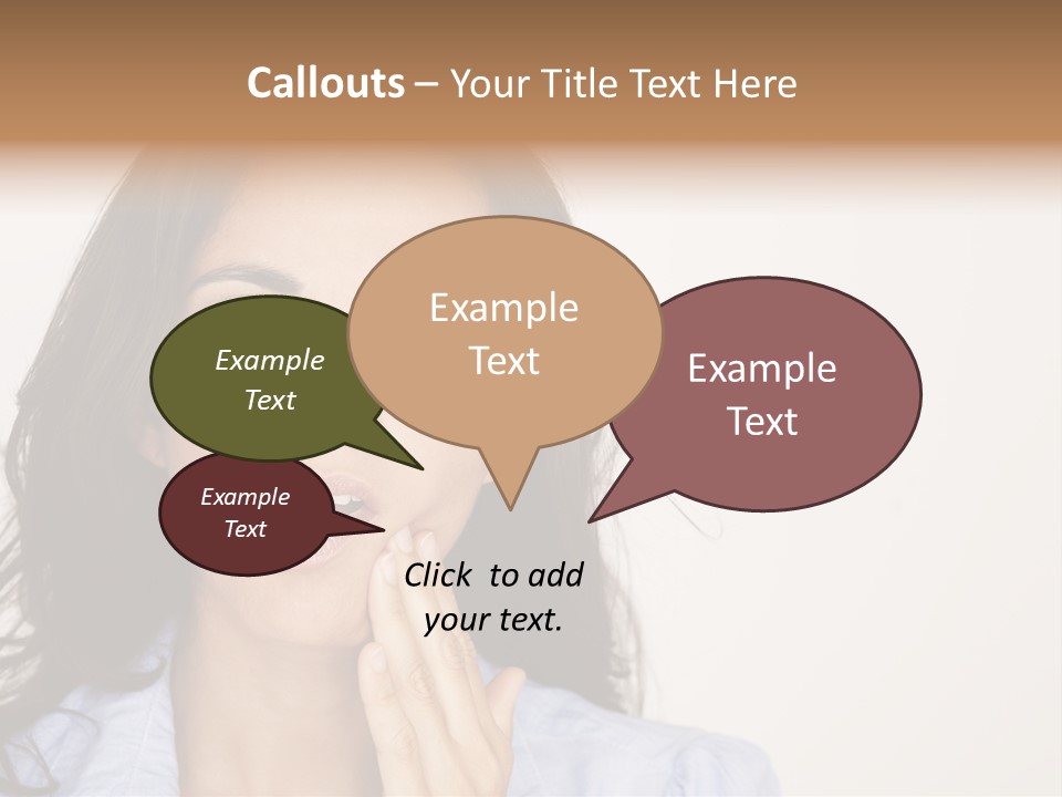 Expressing Unhappy Exhaustion PowerPoint Template