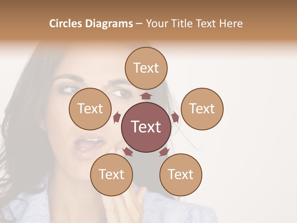 Expressing Unhappy Exhaustion PowerPoint Template