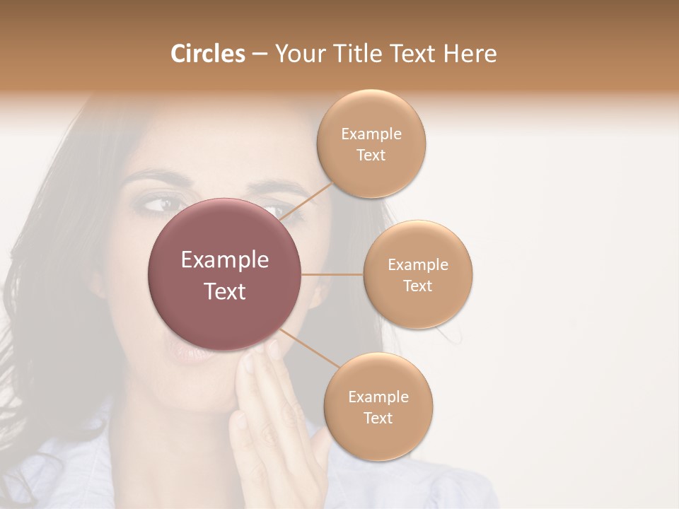 Expressing Unhappy Exhaustion PowerPoint Template