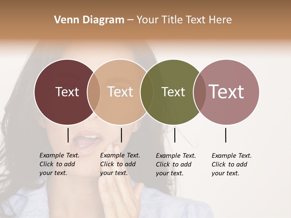 Expressing Unhappy Exhaustion PowerPoint Template
