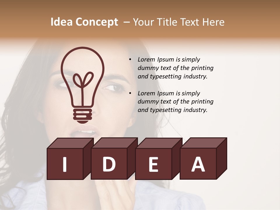 Expressing Unhappy Exhaustion PowerPoint Template