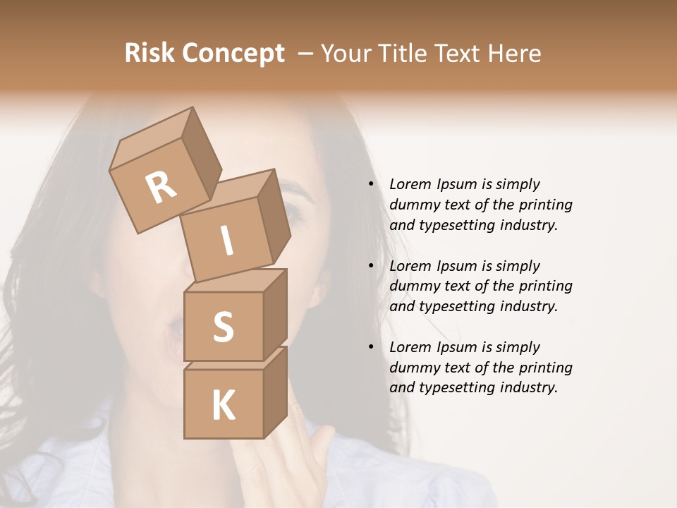 Expressing Unhappy Exhaustion PowerPoint Template