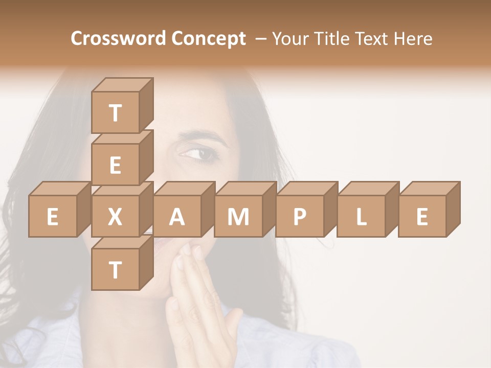 Expressing Unhappy Exhaustion PowerPoint Template