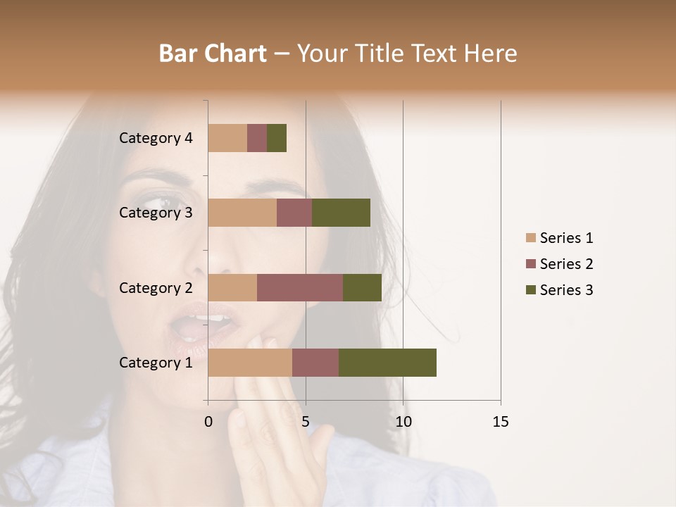 Expressing Unhappy Exhaustion PowerPoint Template