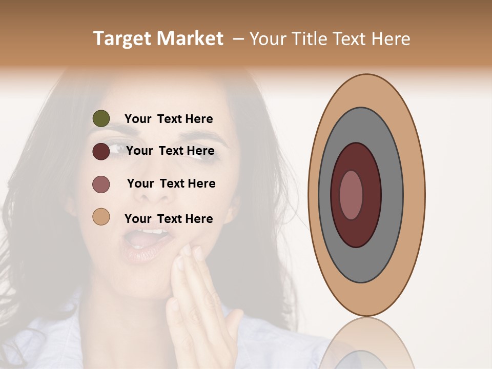 Expressing Unhappy Exhaustion PowerPoint Template