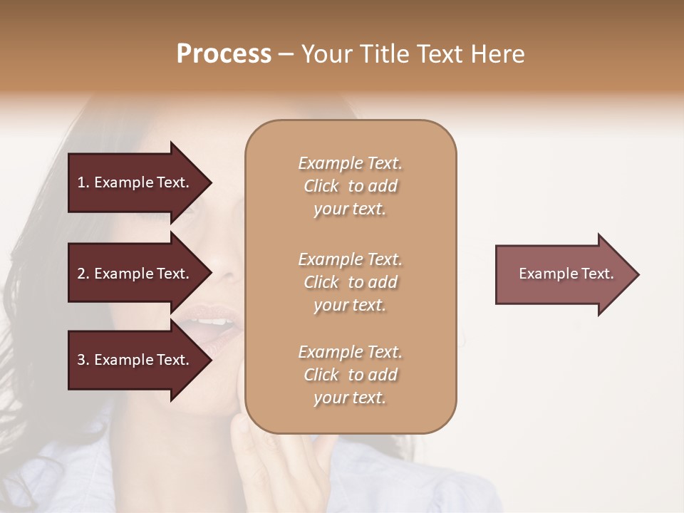 Expressing Unhappy Exhaustion PowerPoint Template
