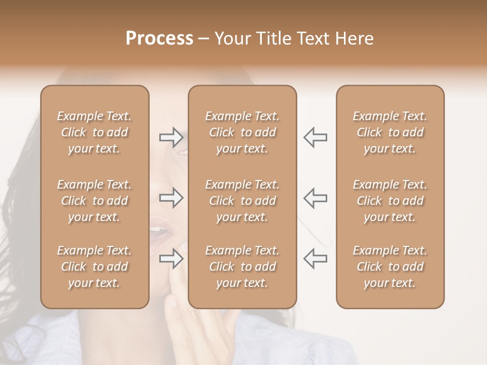 Expressing Unhappy Exhaustion PowerPoint Template