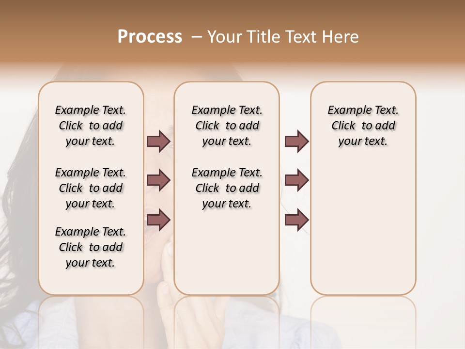 Expressing Unhappy Exhaustion PowerPoint Template