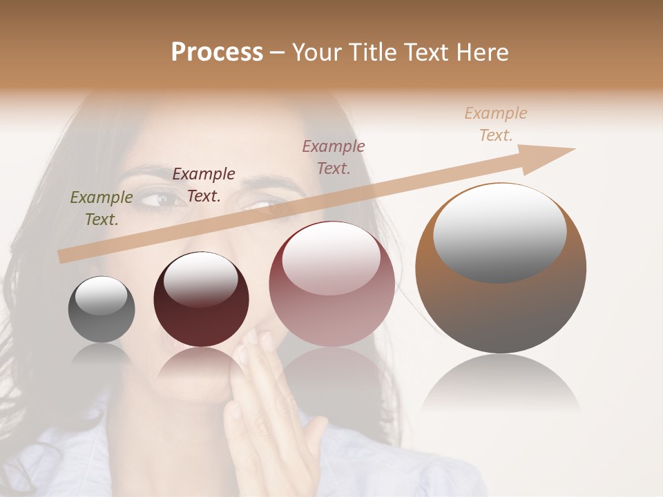 Expressing Unhappy Exhaustion PowerPoint Template
