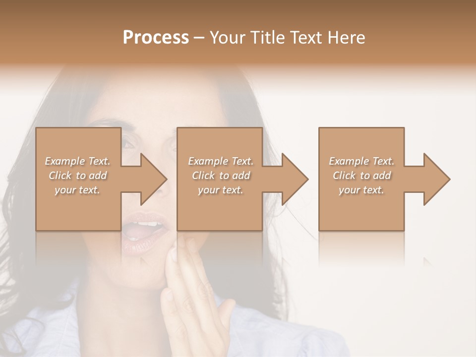 Expressing Unhappy Exhaustion PowerPoint Template