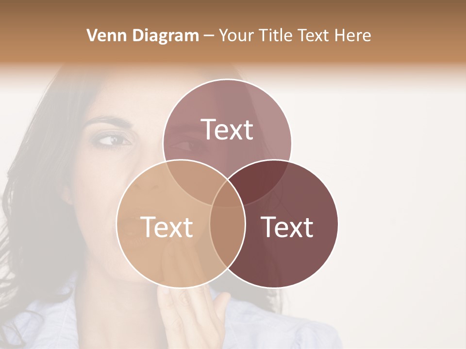 Expressing Unhappy Exhaustion PowerPoint Template