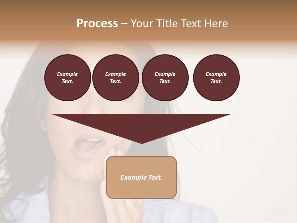 Expressing Unhappy Exhaustion PowerPoint Template