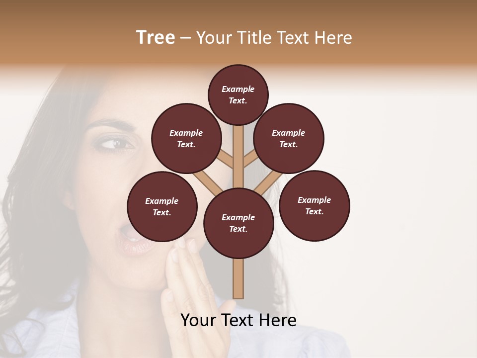Expressing Unhappy Exhaustion PowerPoint Template