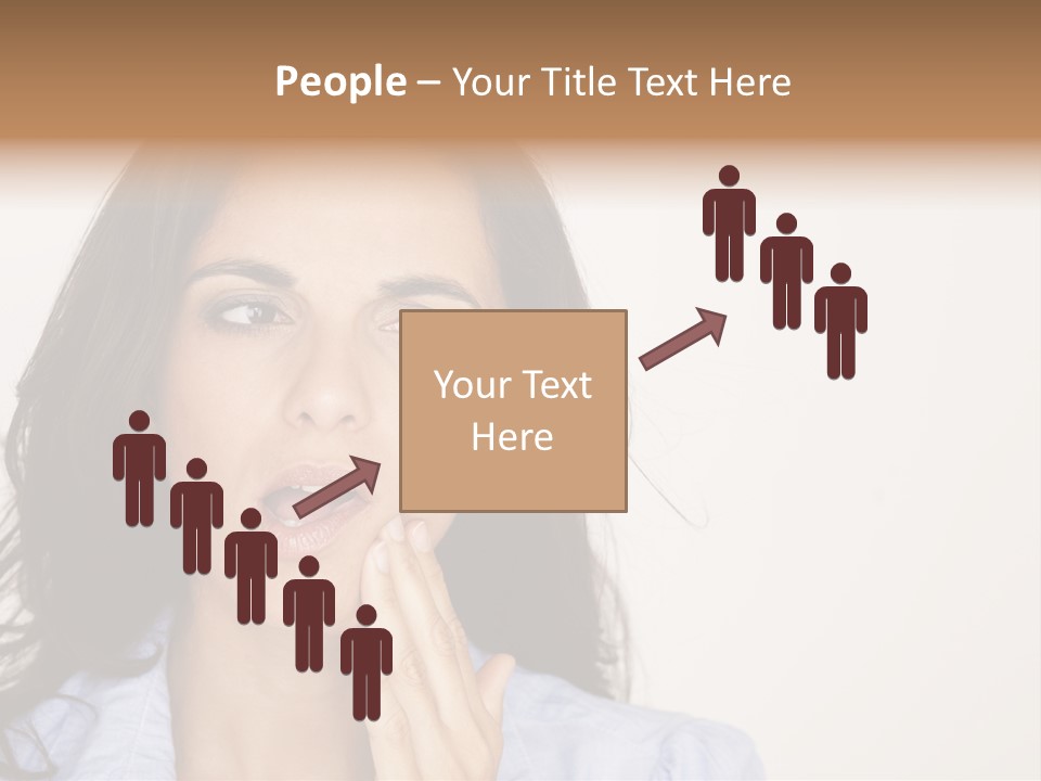 Expressing Unhappy Exhaustion PowerPoint Template