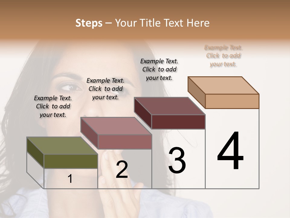 Expressing Unhappy Exhaustion PowerPoint Template