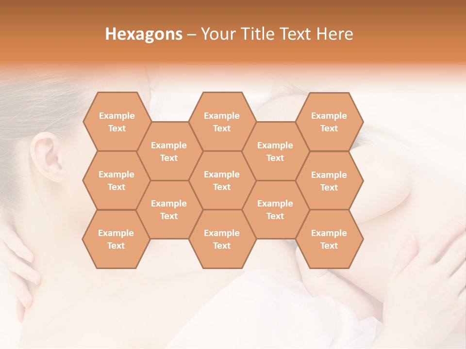 White Food Bonding PowerPoint Template