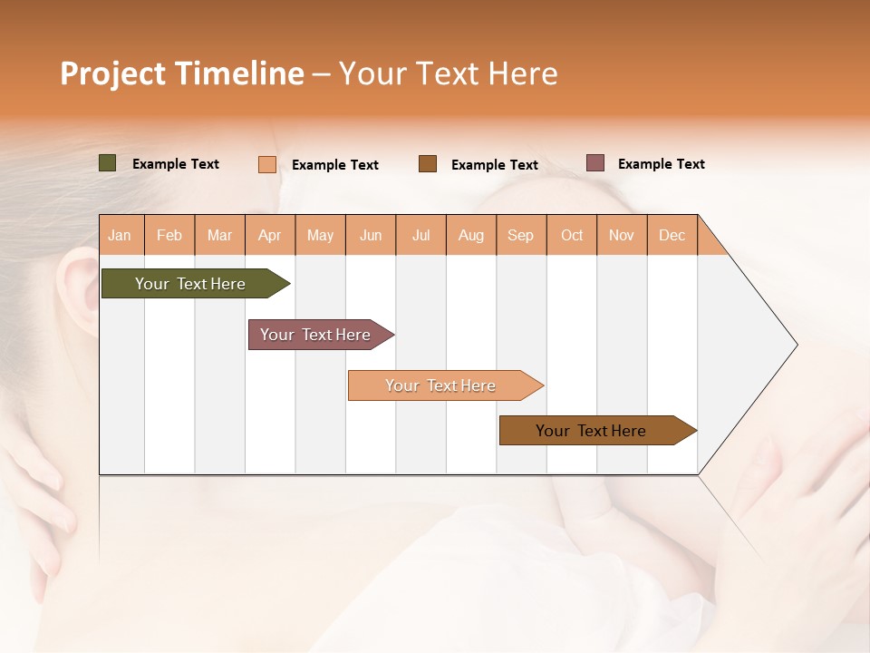 White Food Bonding PowerPoint Template