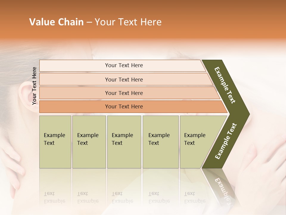 White Food Bonding PowerPoint Template