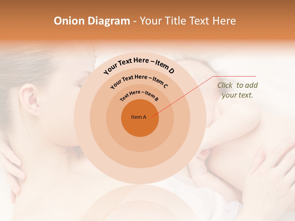 White Food Bonding PowerPoint Template