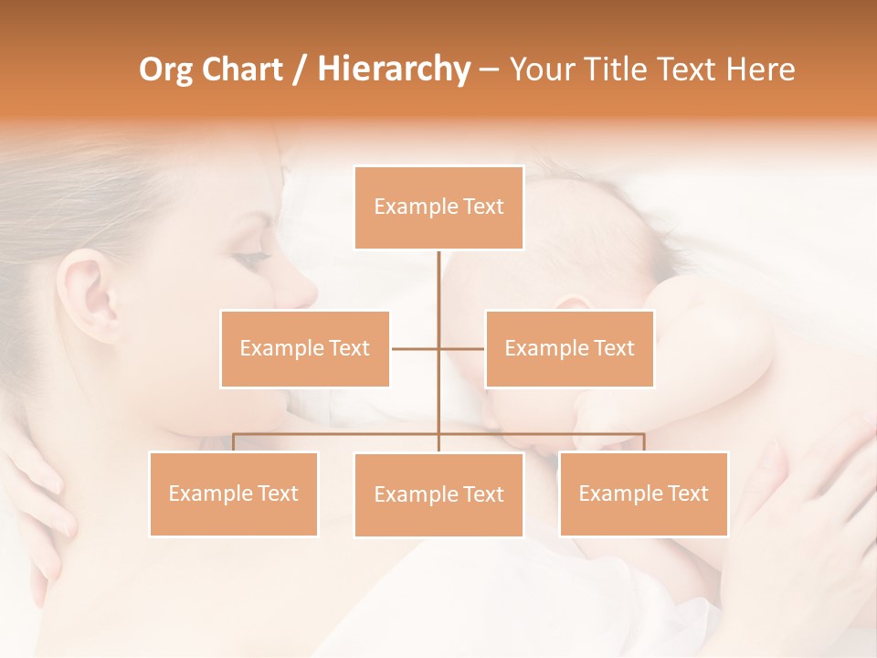 White Food Bonding PowerPoint Template