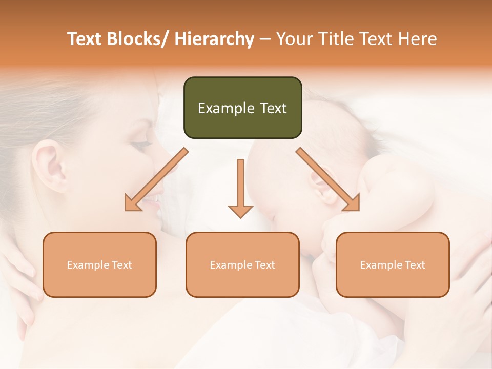 White Food Bonding PowerPoint Template