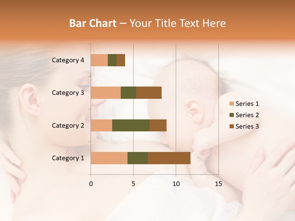 White Food Bonding PowerPoint Template