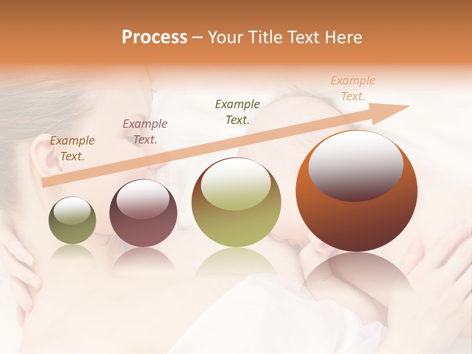 White Food Bonding PowerPoint Template